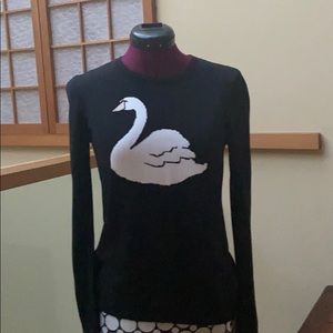 Swan sweater